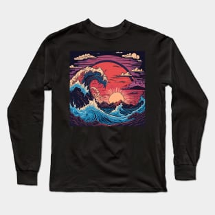 tsunami Long Sleeve T-Shirt